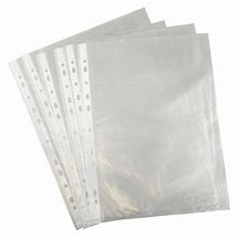 Chemise plastifiée A4 pour classeur - Environ 200 