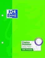 Copies simples et doubles (200 pages perforées, English lined paper)