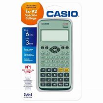 Calculatrice scientifique CASIO FX 92 Collège