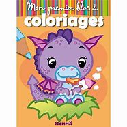 MON PREMIER BLOC DE COLORIAGES (DRAGON)