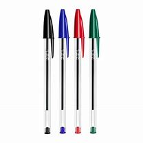 Stylos à bille 4 couleurs (bleu, vert, noir, rouge)